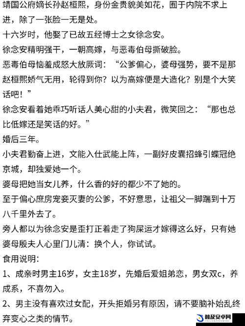 公府佳媳陆丰与其 CP 的甜蜜爱恋故事